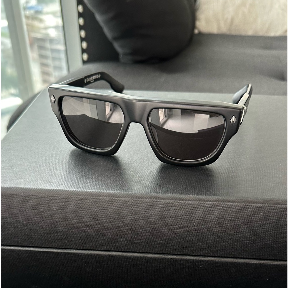 Chrome Hearts Black Matte Charismadick sunglasses
